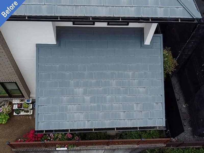 屋根塗装前の下屋根