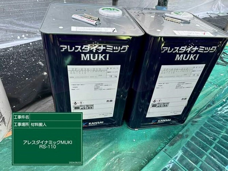 関西ペイント アレスダイナミックMUKI（RS-110）